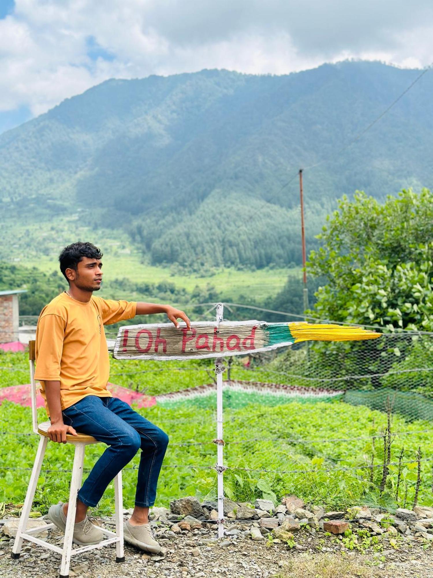 Deodar Village Homestay Devalsari ムスーリー エクステリア 写真